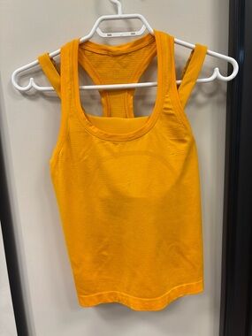 Yellow Racerback Tank Top - Women and bra